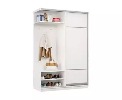 Прихожая Маршал Лайт (2400 мм, 600 мм, Закрытые, Белый, 120)