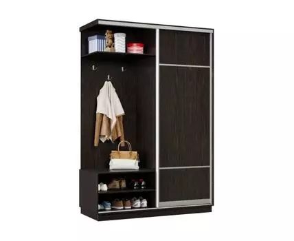 Прихожая Маршал Лайт (2400 мм, 600 мм, Закрытые, венге, 120)