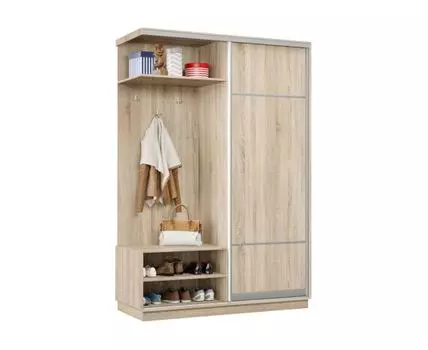 Прихожая Маршал Лайт (2400 мм, 600 мм, Закрытые, Светлое дерево, 120)