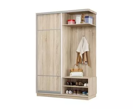 Прихожая Маршал Лайт (2400 мм, 600 мм, Закрытые, Светлое дерево, 120)