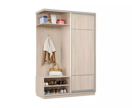 Прихожая Маршал Лайт (2400 мм, 600 мм, Закрытые, Светлое дерево, 120)