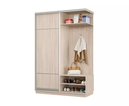 Прихожая Маршал Лайт (2400 мм, 600 мм, Закрытые, Светлое дерево, 120)