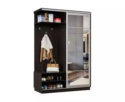 Прихожая Маршал Лайт (2400 мм, 600 мм, Закрытые, венге, 120)