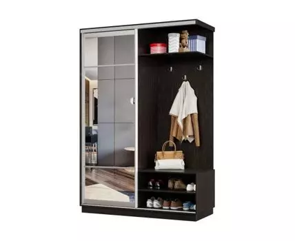 Прихожая Маршал Лайт (2400 мм, 600 мм, Закрытые, венге, 120)