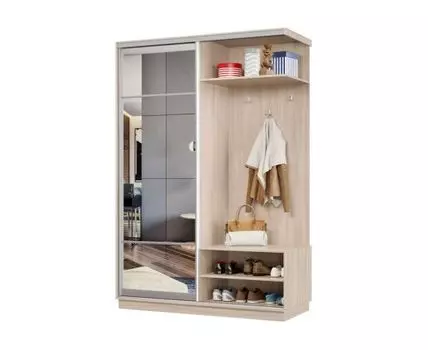 Прихожая Маршал Лайт (2400 мм, 600 мм, Закрытые, Светлое дерево, 120)