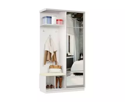 Прихожая Маршал Лайт (2400 мм, 600 мм, Закрытые, Белый, 120)