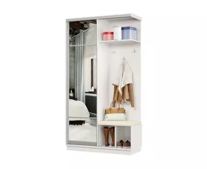 Прихожая Маршал Лайт (2400 мм, 600 мм, Закрытые, Белый, 120)