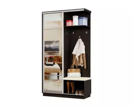 Прихожая Маршал Лайт (2400 мм, 600 мм, Закрытые, Белый, 120)