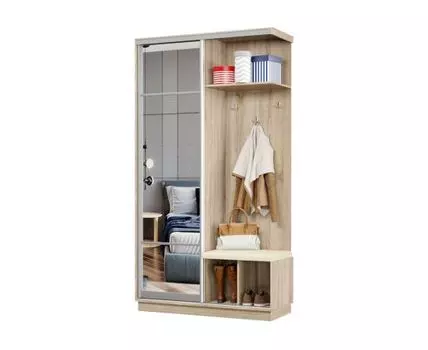 Прихожая Маршал Лайт (2400 мм, 600 мм, Закрытые, Белый, 120)