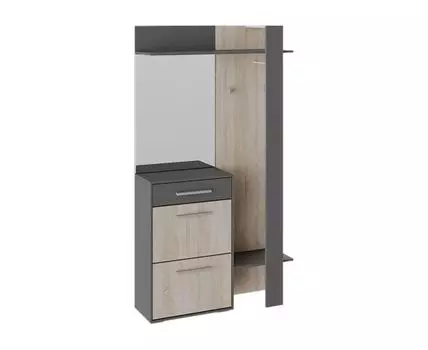 Прихожая Нуар (200, 35, Закрытые, Серый, 110)