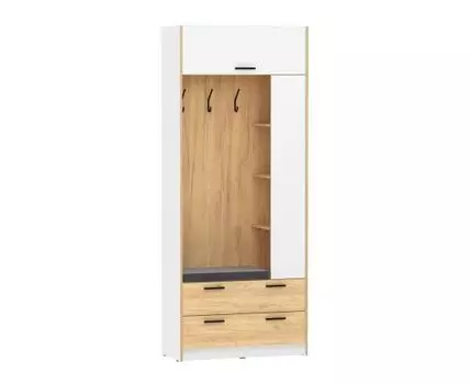 Прихожая Оттавия (220,4, 40, Закрытые, Белый, 90)