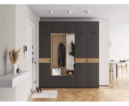 Прихожая Роби (222,6, 35, Закрытые, Светлое дерево, 200)