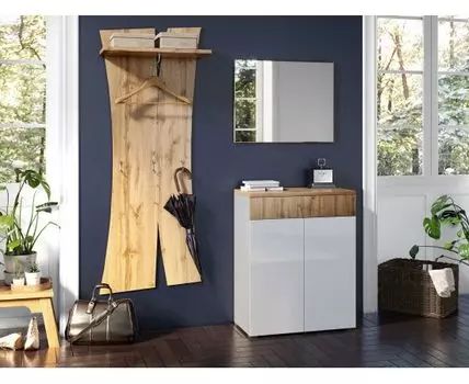 Прихожая Сахара (180, 38.5, Дизайнерские, Белый, 144)