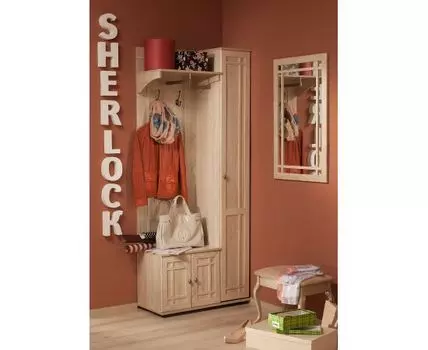 Прихожая Шерлок (211.3, 40, Открытые, Светлое дерево, 116.2)