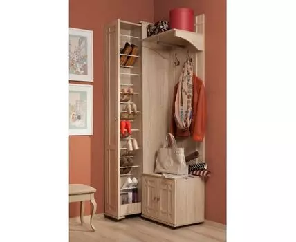 Прихожая Шерлок (211.3, 40, Открытые, Светлое дерево, 116.2)