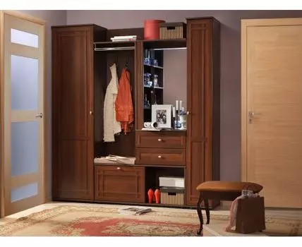 Прихожая Шерлок (211.3, 40, Закрытые, Коричневое дерево, 198)