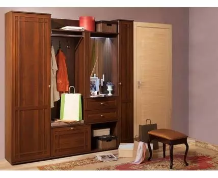 Прихожая Шерлок (211.3, 40, Закрытые, Коричневое дерево, 198)