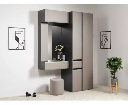 Прихожая Сидней (240, 57,3, Закрытые, Черный, 168)