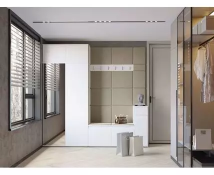 Прихожая Старк (225, 40, Дизайнерские, Белый, 230)