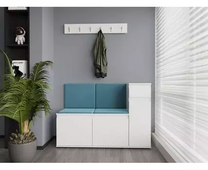 Прихожая Старк (Закрытые, Белый)