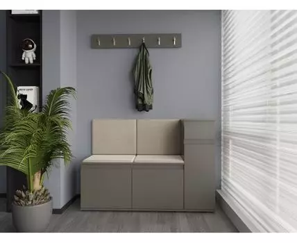 Прихожая Старк (Закрытые, Серый)