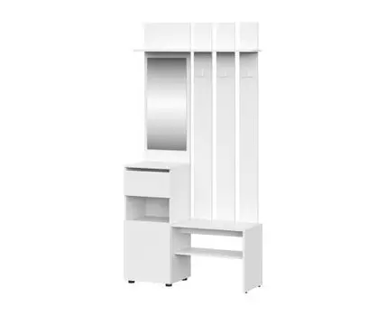 Прихожая Токио (200, 37, Закрытые, Белый, 100)