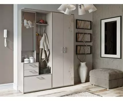 Прихожая Витра (204.1, 36, Закрытые, Светлое дерево, 155)