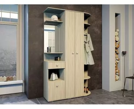 Прихожая Виза (203.2, 35.4, Закрытые, Бежевый, 120)