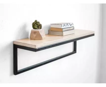 Прикроватная тумба Metalframe в натуральном цвете березы (40)