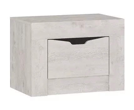 Прикроватная тумбочка Леон (43, 38, Белый, 60)