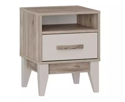 Прикроватная тумбочка Скандика (52, 40, Бежевый, 41)