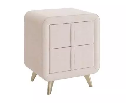 Прикроватная тумбочка Софи (58, 37, Дизайнерские, Бежевый, 48)