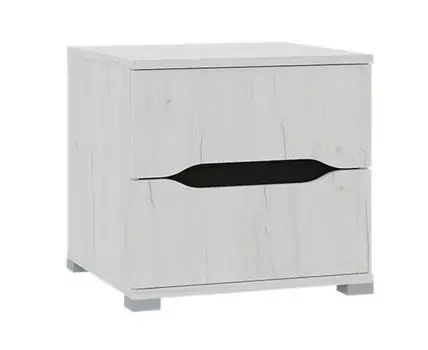 Прикроватная тумбочка Вега (42.8, 43, Белый, 45)
