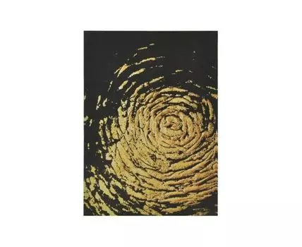 Принт на подрамнике (золотистый, черный, 50)