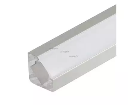 Профиль с экраном ALU-D45-2000 ANOD+FROST