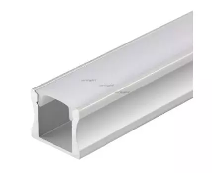 Профиль с экраном ALU-SLIM-H15-2000 ANOD+FROST