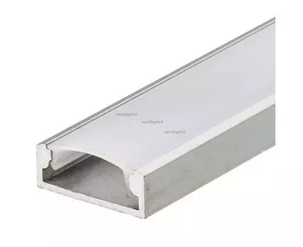 Профиль с экраном ALU-WIDE-H8-2000 ANOD+FROST