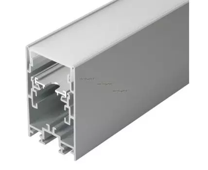 Профиль с экраном S2-LINE-4067-2500 ANOD+OPAL