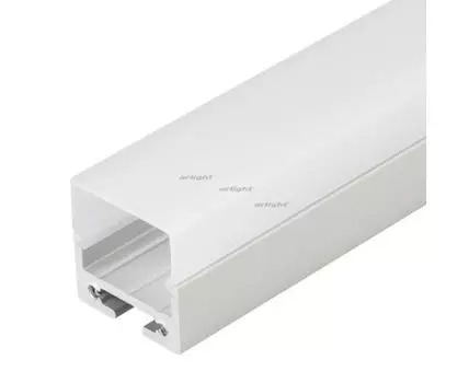 Профиль с экраном SL-LINE-2011M-2500 ANOD+OPAL SQUARE