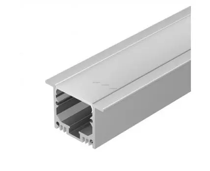 Профиль с экраном SL-LINIA49-F-2500 ANOD+OPAL