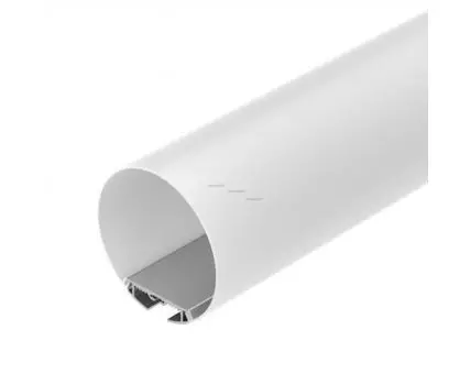Профиль с экраном SL-ROUND-D120-2500 ANOD+OPAL