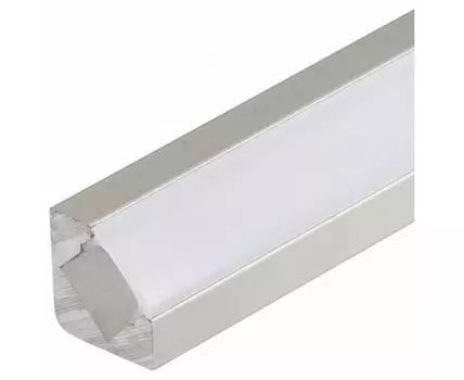 Профиль встраиваемый угловой внутренний Arlight ALU-D45-2000 ANOD+FROST 018252