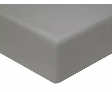 Простыня Моноспейс антрацит на резинке (На резинке, Серый)