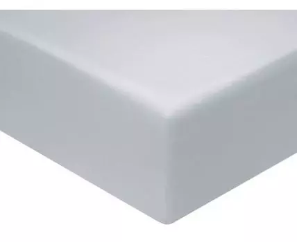 Простыня Моноспейс серая (Без резинки, Серый)
