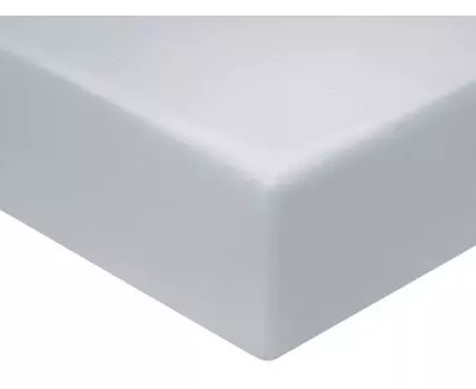 Простыня Моноспейс серая (Без резинки, Серый)