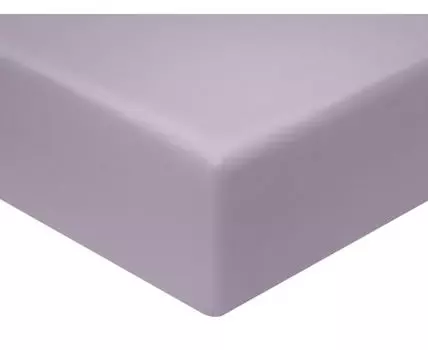 Простыня Моноспейс сиреневый на резинке