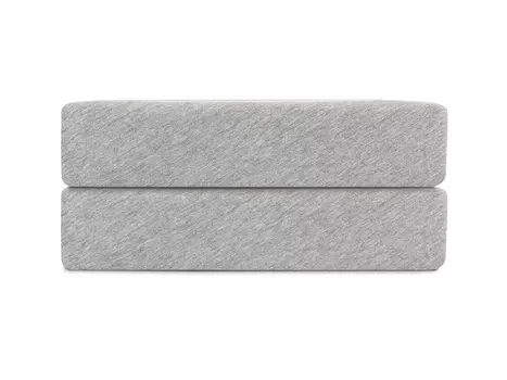 Простыня на резинке из хлопкового трикотажа