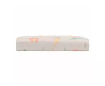 Простыня на резинке из сатина с принтом Animalia world