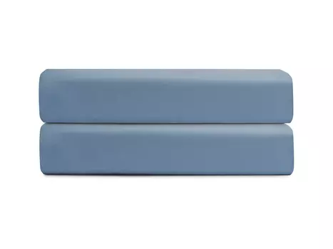 Простыня на резинке с брашинг-эффектом