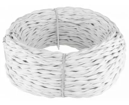 Провод электрический Werkel белый Ретро W6453201